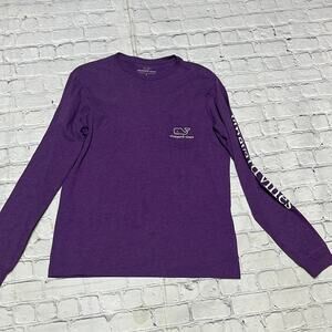 Vineyard Vines Long Sleeve Purple Top S